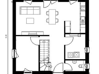 Massivhaus Stadtvilla 110 A von Ever Energy Home, Stadtvilla Grundriss 2