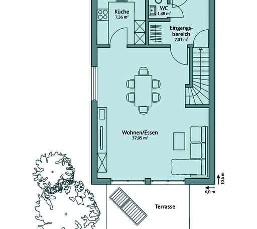 Talbau Haus 100 Floorplan 1