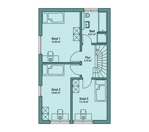 Talbau Haus 100 Floorplan 2