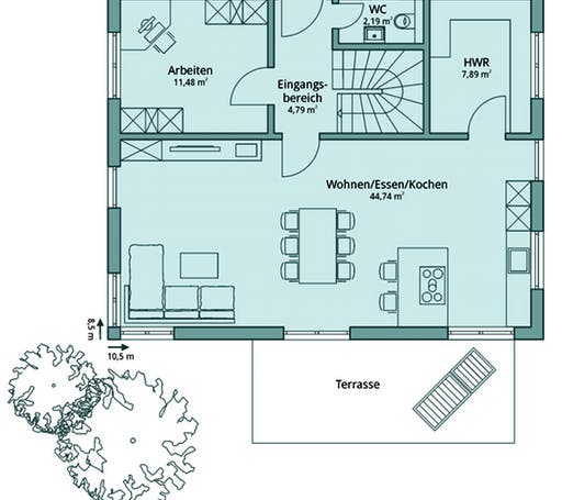 Talbau Haus 103 Floorplan 1