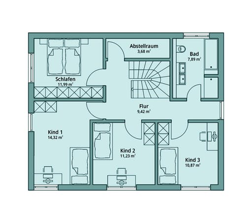 Talbau Haus 103 Floorplan 2