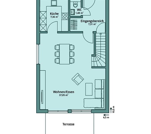 Talbau Haus 107 Floorplan 1