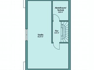 Fertighaus Haus 107 von TALBAU-Haus Schlüsselfertig ab 253430€, Satteldach-Klassiker Grundriss 3