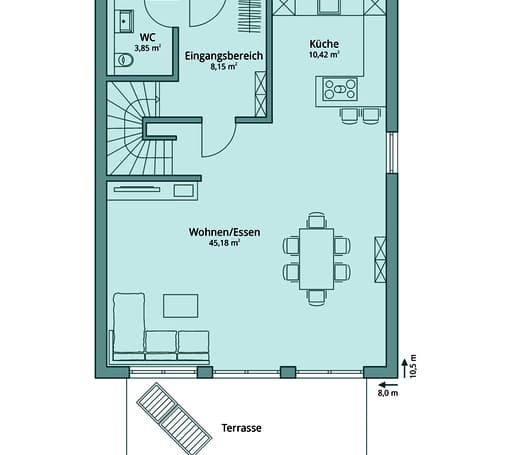 Talbau Haus 115 Floorplan 1