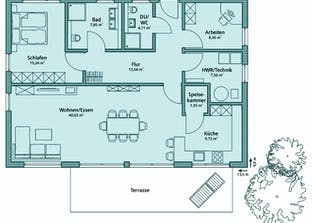 Haus 123 Grundriss