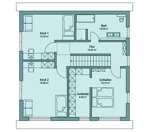 Talbau Haus 127 Floorplan 2