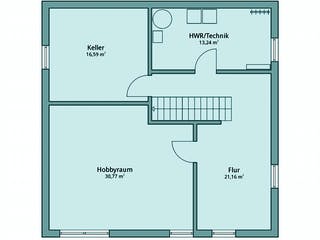 Fertighaus Haus 127 von TALBAU-Haus Schlüsselfertig ab 260164€, Stadtvilla Grundriss 3