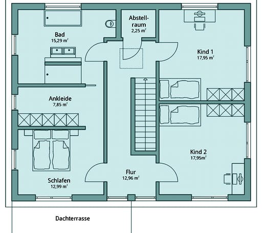 Talbau Haus 130 Floorplan 2