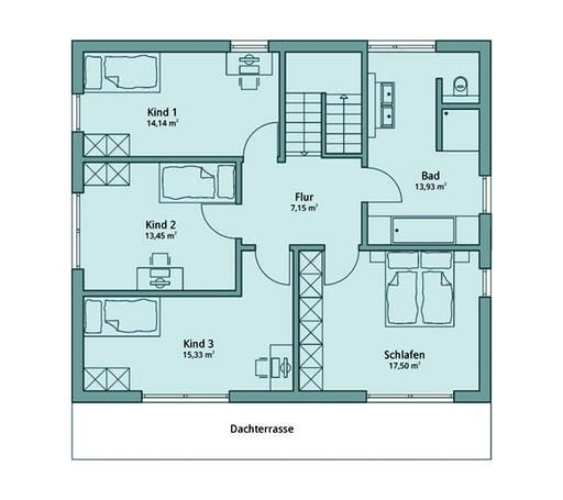 Talbau Haus 132 Floorplan 2