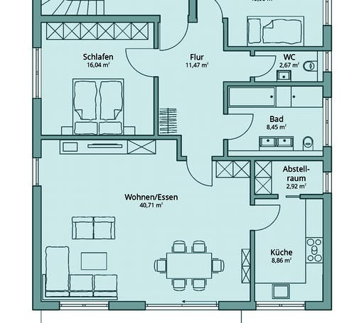 Talbau Haus 133 Floorplan 2