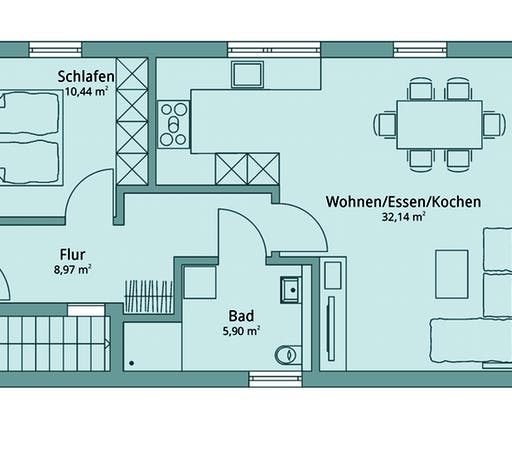 Talbau Haus 134 Floorplan 1