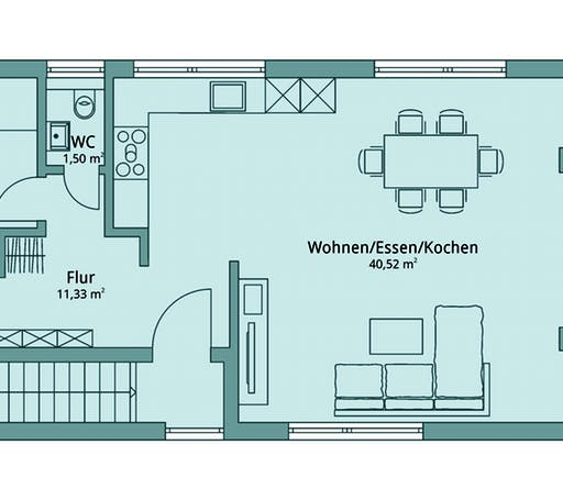 Talbau Haus 134 Floorplan 2