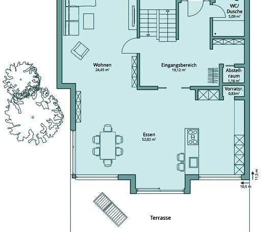 Talbau Haus 135 Floorplan 1