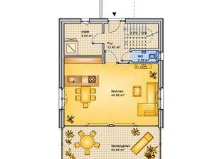 Planungsbeispiel 154H20 Grundriss