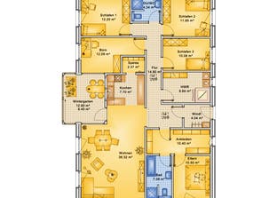 Planungsbeispiel 160H10 Grundriss