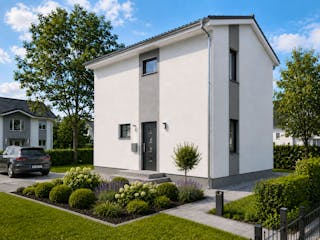 Massivhaus Minimassiv-Haus Fehmarn von ROTH MASSIVHAUS Schlüsselfertig ab 269000€, Satteldach-Klassiker Außenansicht 3