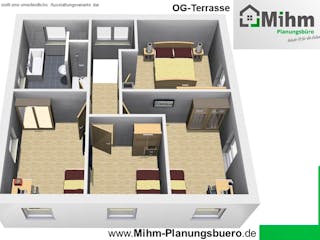 Massivhaus Idealo 150 WD von Mihm Thermobau Schlüsselfertig ab 430950€, Stadtvilla Innenansicht 4