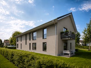 Massivhaus Haus Ahrensfelde von ROTH MASSIVHAUS Schlüsselfertig ab 1207000€, Satteldach-Klassiker Außenansicht 2