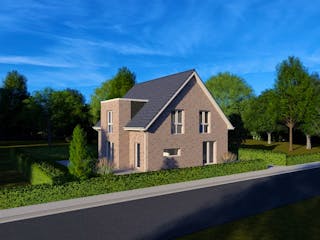 Massivhaus Haus Friesland von FEPA-Wohnbau, Satteldach-Klassiker Außenansicht 4