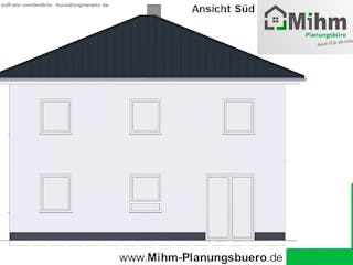 Massivhaus Idealo 150 WD von Mihm Thermobau Schlüsselfertig ab 430950€, Stadtvilla Außenansicht 7