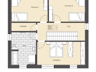 Massivhaus Stadtvilla 240 von BRALE Bau, Stadtvilla Innenansicht 2