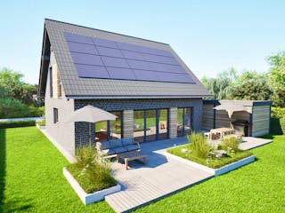 Massivhaus Entwurf NB126 von FAVORIT Massivhaus, Satteldach-Klassiker Außenansicht 1
