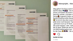 Finanzierungsformulare von Interhyp