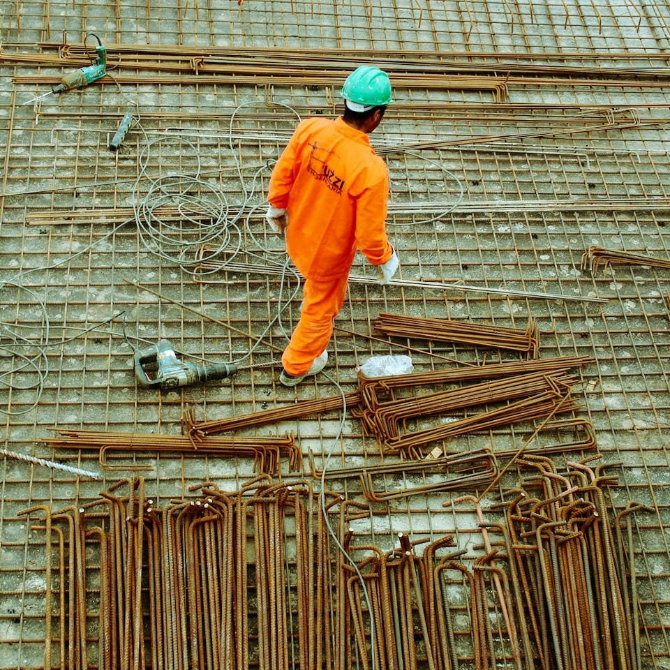 Bautrocknung Baustelle Zementschalung