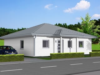 Fertighaus Bungalow B 100 von Zimmermann Haus, Bungalow Außenansicht 1