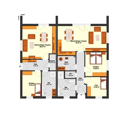 bungalowb146_floorplan_eg