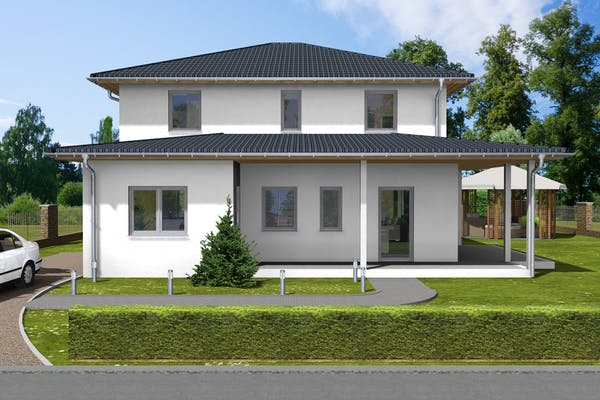 Massive Stadtvilla von AVOS Hausbau