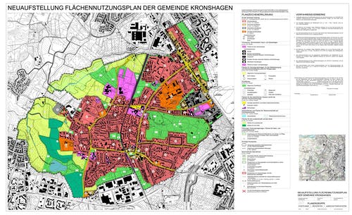 Flächennutzungsplan der Gemeinde Kronshagen