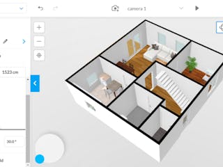 Floorplanner Grundriss 3D mit Möbel Floorplanner Grundriss 3D mit Möbel