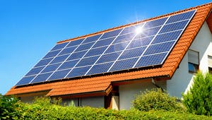 Nullenergiehaus Solarkollektoren