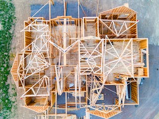 Hausgrundriss Fertighaus Holzständerbauweise