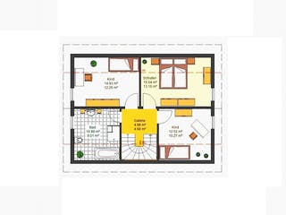 Fertighaus Tatjana von Ludwig Andrä Holzbau Schlüsselfertig ab 201564€, Satteldach-Klassiker Grundriss 2