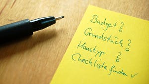 Checkliste für den Hausbau
