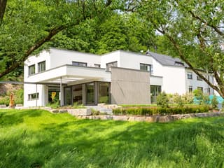 Fertighaus Satchmo von Büdenbender Hausbau, Cubushaus Außenansicht 2