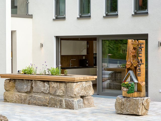 Fertighaus Satchmo von Büdenbender Hausbau Schlüsselfertig ab 565180€, Cubushaus Außenansicht 6