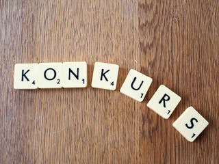 Konkurs einer Baufirma