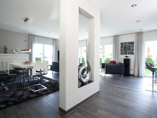 Fertighaus Musterhaus Köln von SCHWABENHAUS, Cubushaus Innenansicht 2