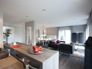 Fertighaus Musterhaus Köln von SCHWABENHAUS, Cubushaus Innenansicht 1