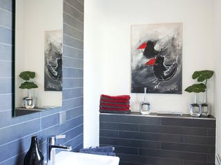 Fertighaus Musterhaus Köln von SCHWABENHAUS, Cubushaus Innenansicht 5