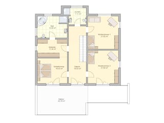 Fertighaus Matene von Fingerhut Haus Schlüsselfertig ab 657470€, Stadtvilla Grundriss 2