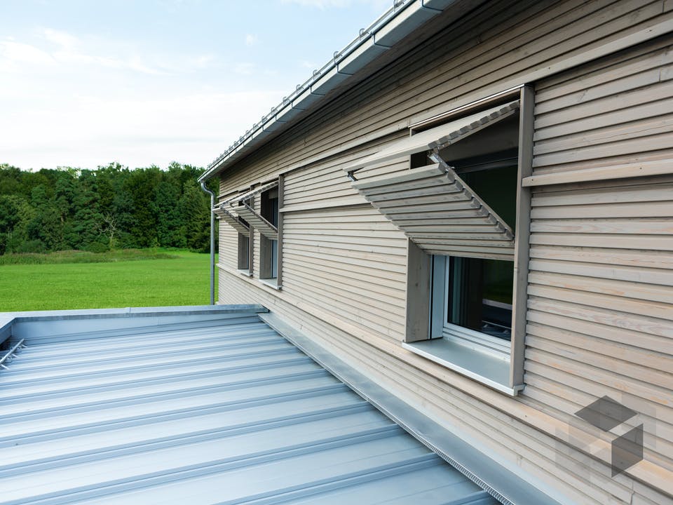 NaturDesign - Musterhaus Köln von Baufritz Außenansicht