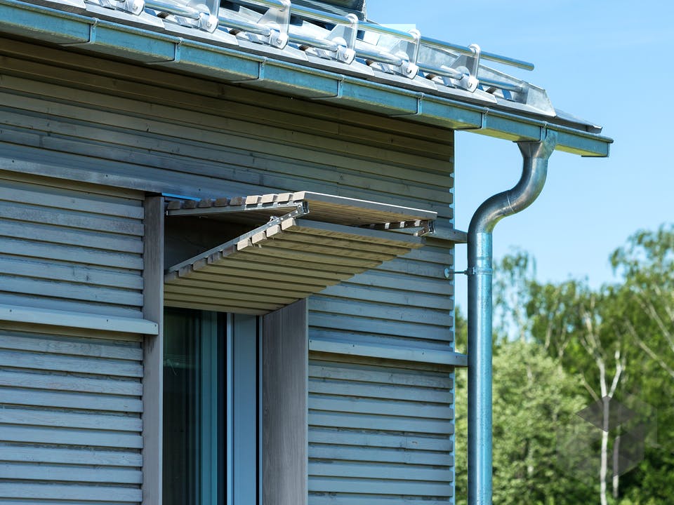 NaturDesign - Musterhaus Köln von Baufritz Außenansicht
