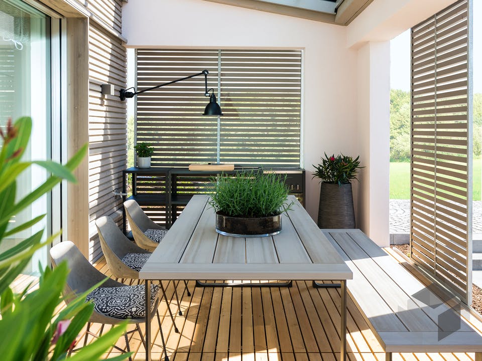 NaturDesign - Musterhaus Köln von Baufritz Innenansicht