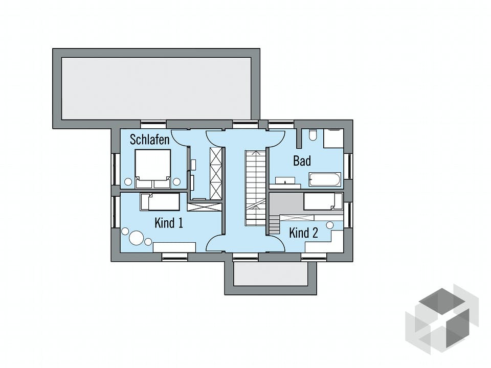 NaturDesign - Musterhaus Köln von Baufritz Grundriss