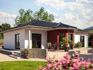 Fertighaus One 116 von Bärenhaus Schlüsselfertig ab 210310€, Bungalow Außenansicht 1