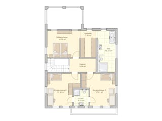 Fertighaus Plata von Fingerhut Haus Schlüsselfertig ab 605008€, Stadtvilla Grundriss 2